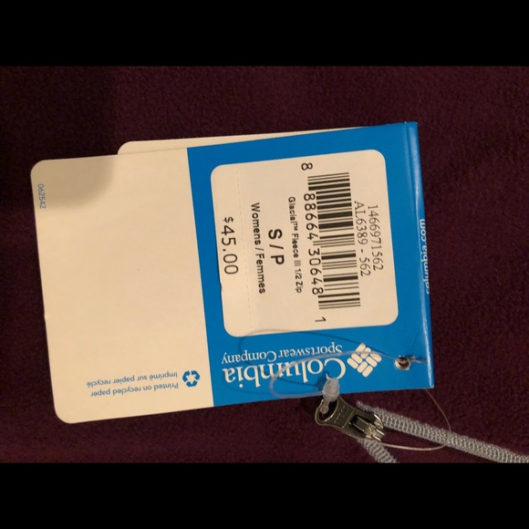 Women’s Columbia Quarter Zip Fleece Pullover - Picture 2 of 3